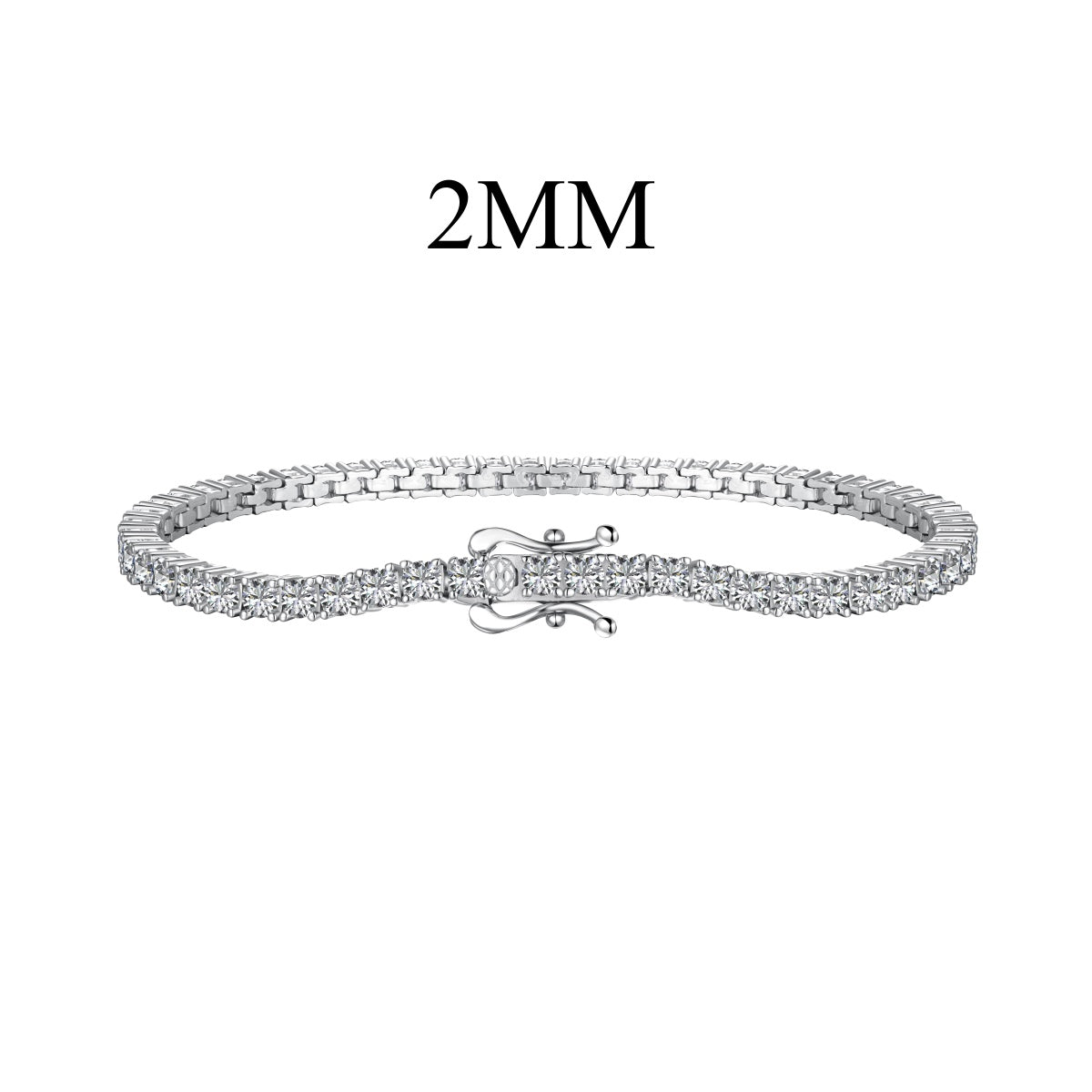 [Vivid Aurora]Dazzling Exquisite Round Cut Daily Bracelet