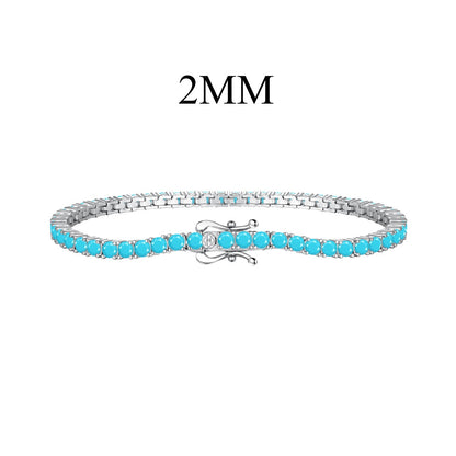 [Vivid Aurora]Dazzling Exquisite Round Cut Daily Bracelet